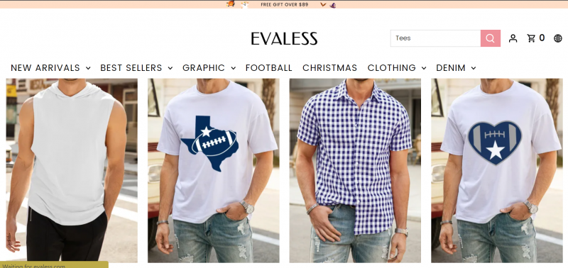 Evaless Tees